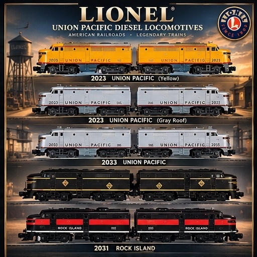 Union Pacific Diesel Locomotives