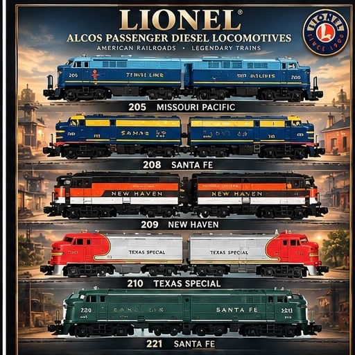 Alcos Passenger Diesel Locomotives