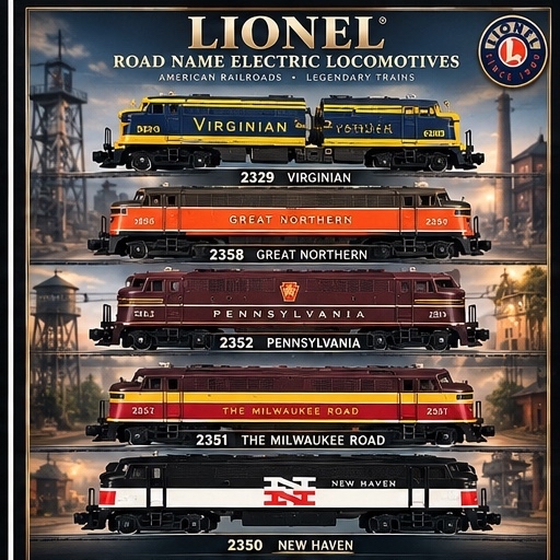 Road Name Electric Locomotives