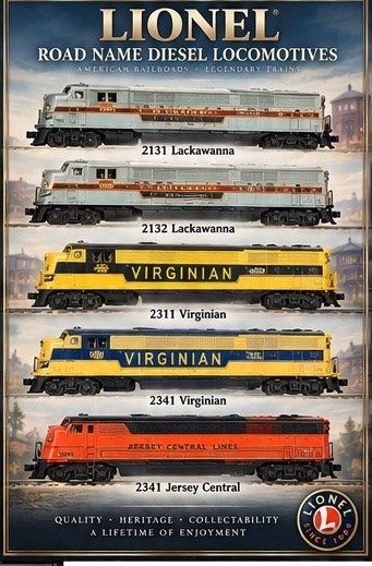 Road Name Diesel Locomotives